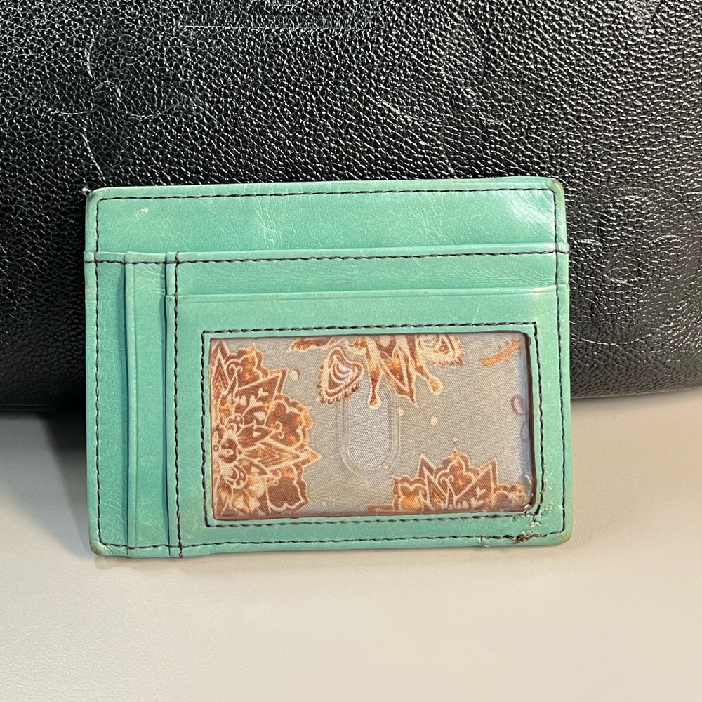 HOBO Brink Turquoise Cardholder - Picture 2 of 10